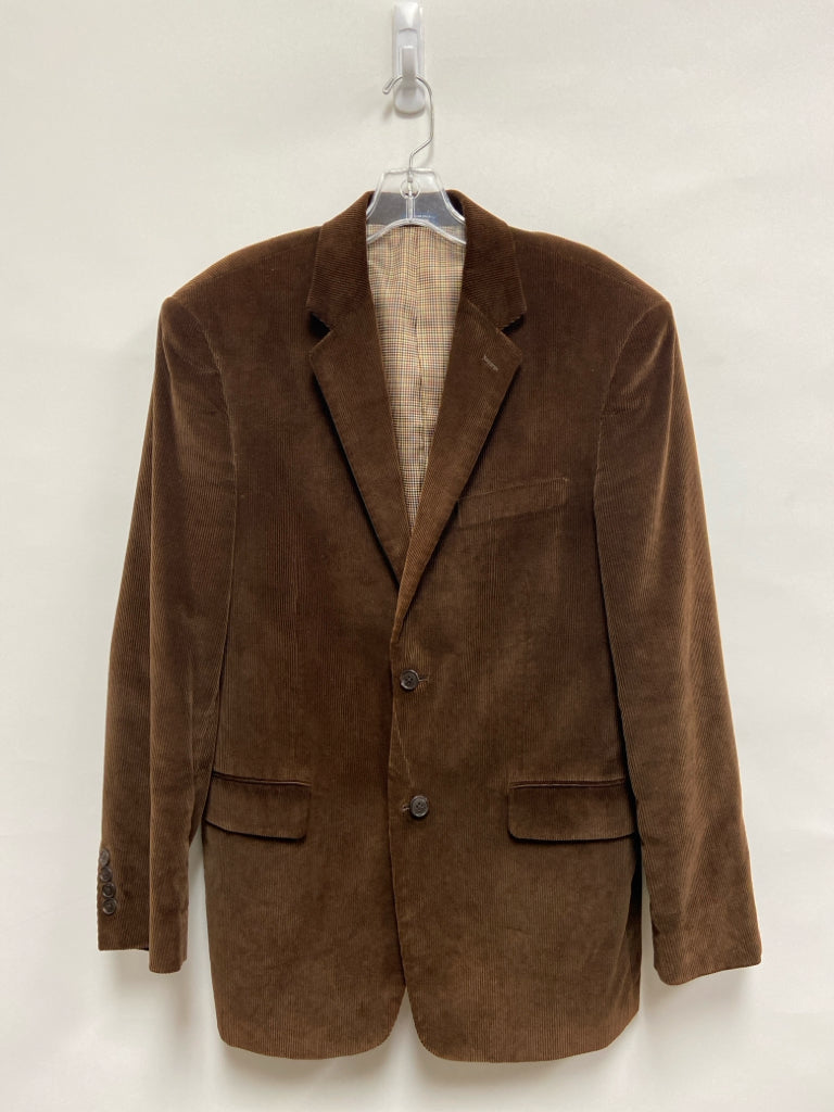 Saddlebred Size 40R Brown Corduroy Men&