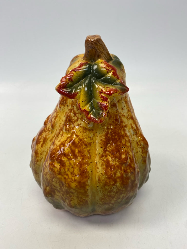 Brown Gold Speckles Ceramic Fall