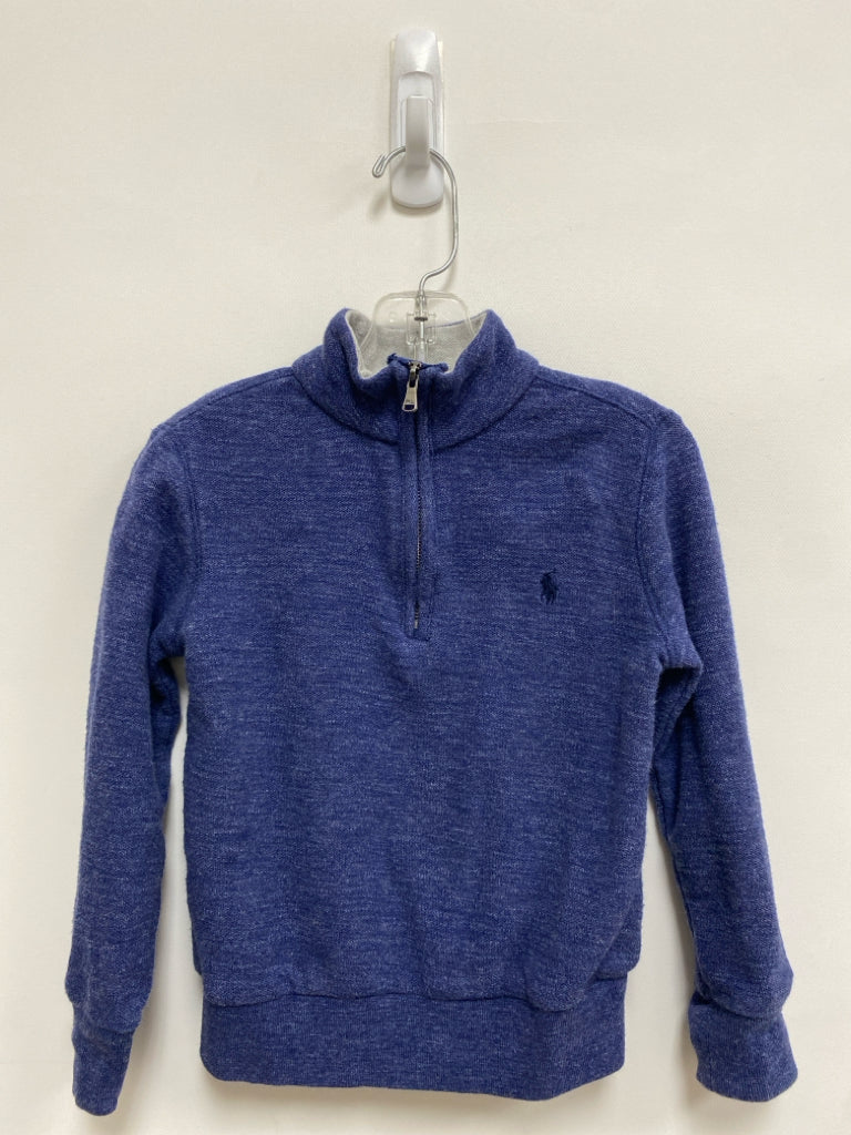 Polo SIZE 3T Blue Heather Quarter Zip Boy&