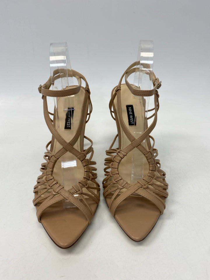 NWOT Nine West  Size 11 Tan Sandals