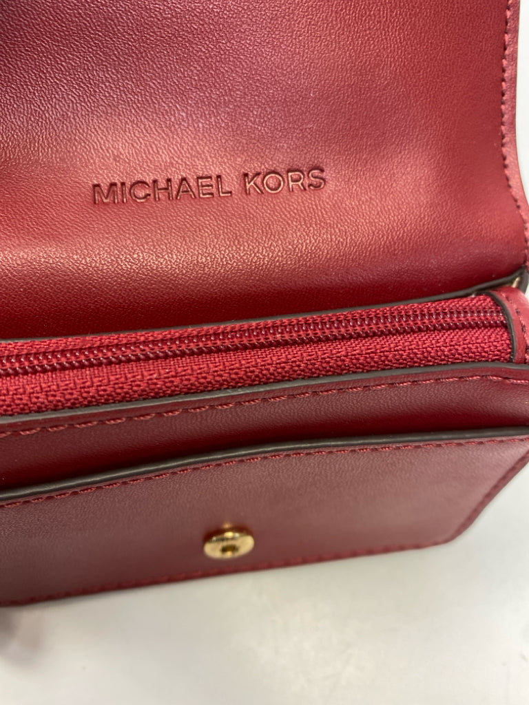 Michael Kors Dark Red Wallet