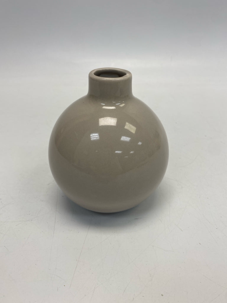 Taupe Ceramic Vase