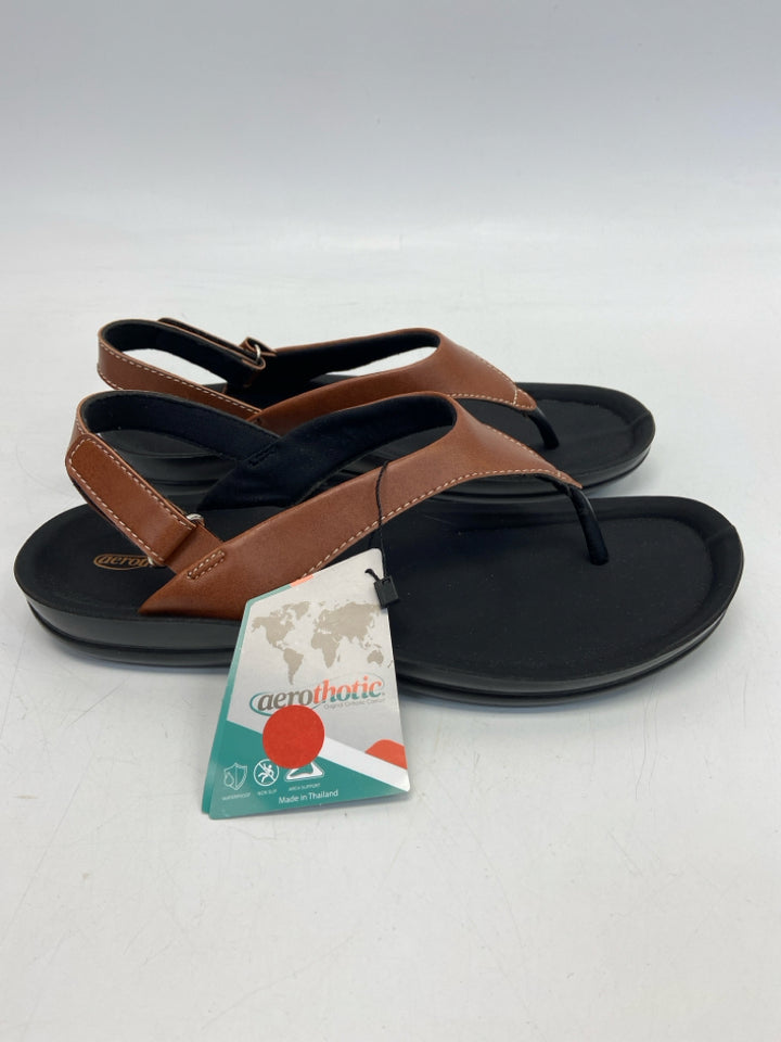 NWT  Size 40 Brown Sandals