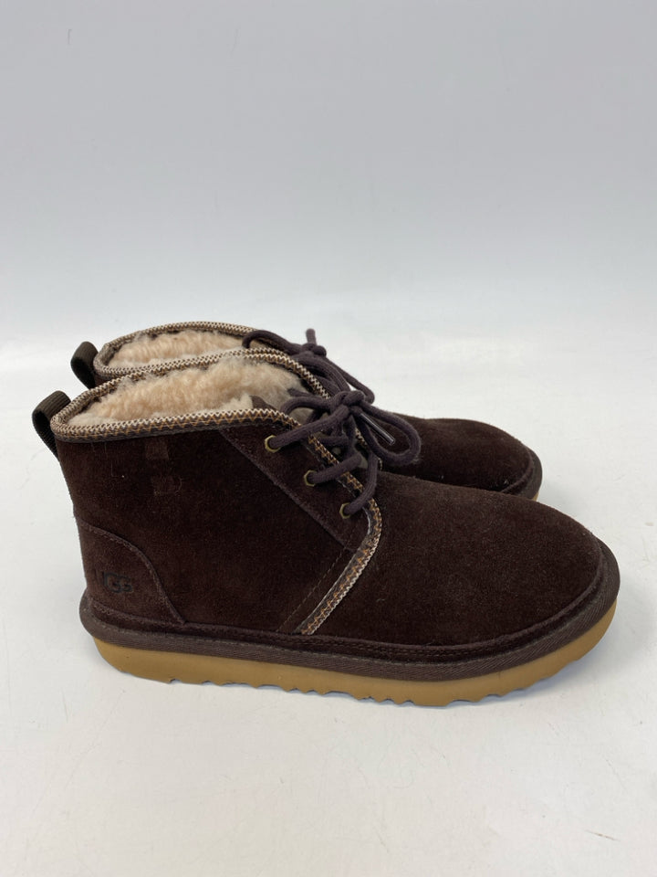 UGG US Shoe Size 5 Brown Lace-up Boots