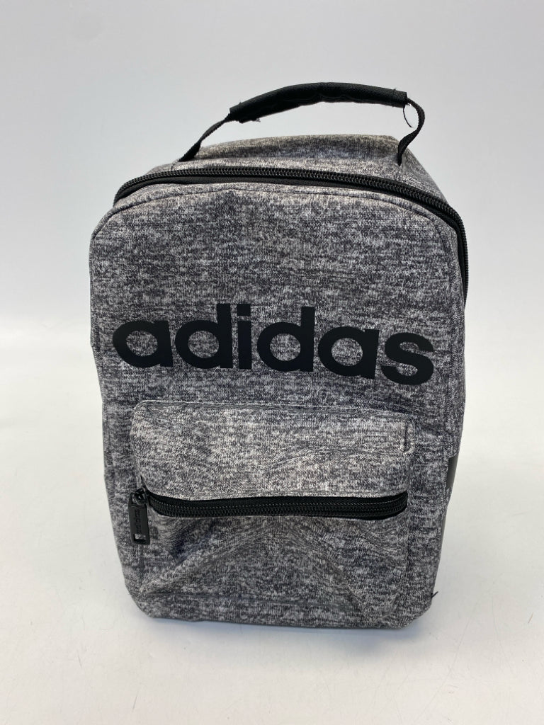 Adidas Gray Black Streaked Lunch Tote