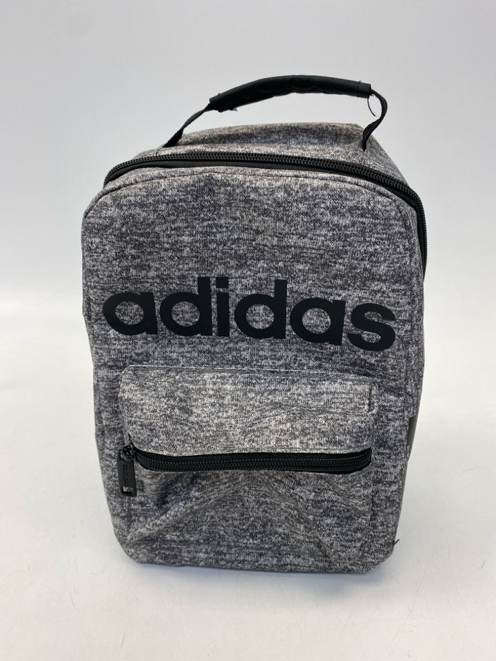 Adidas Gray Black Streaked Lunch Tote