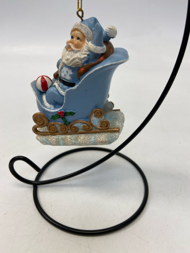 Blue White UNC Ornaments
