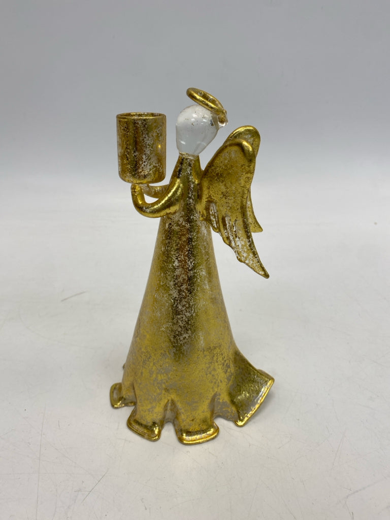 Gold Clear Glass Christmas