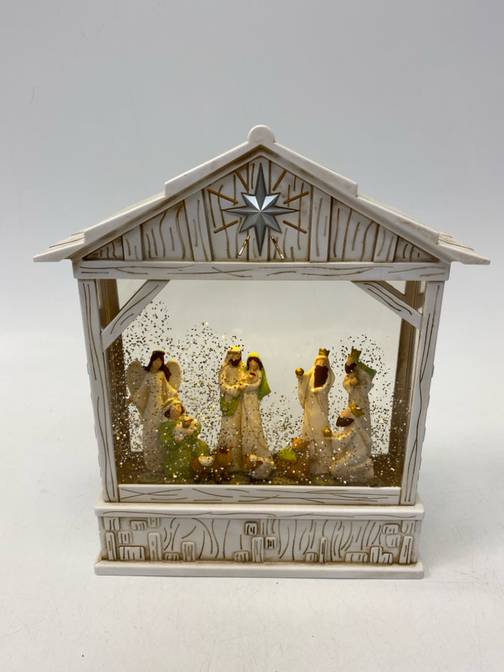 RAZ Imports Cream Brown Lit Christmas
