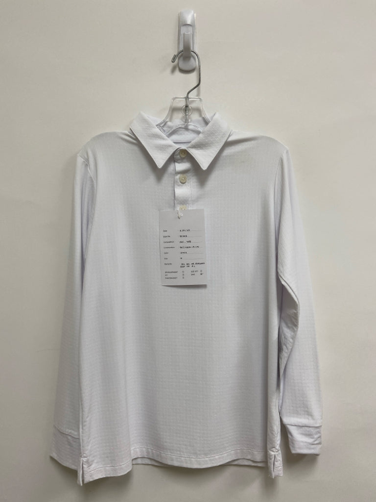 NWT IBKUL SIZE 7/8 White Polo Boy&