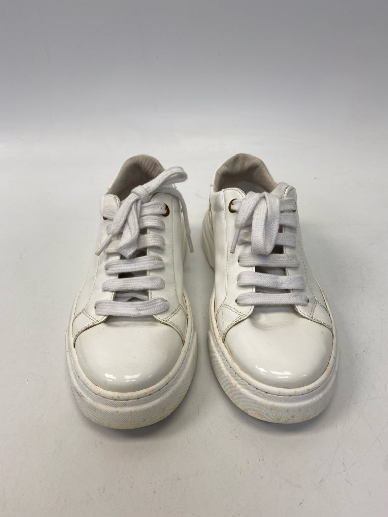 Valentino EU Size 38 US Size 8 White Lace-up Sneakers