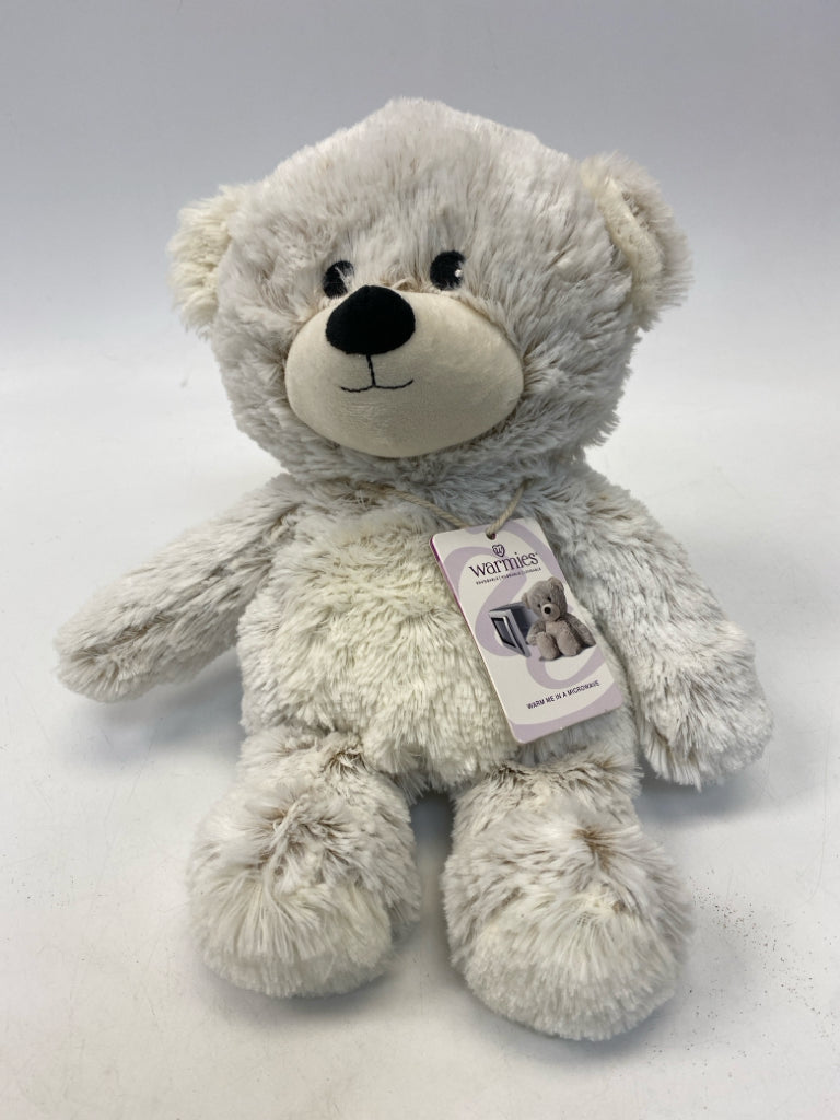 Cream Fuzzy Stuffed Animal