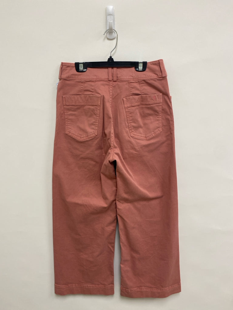 Pilcro Size 28 Coral Wide Leg Ladies Pants