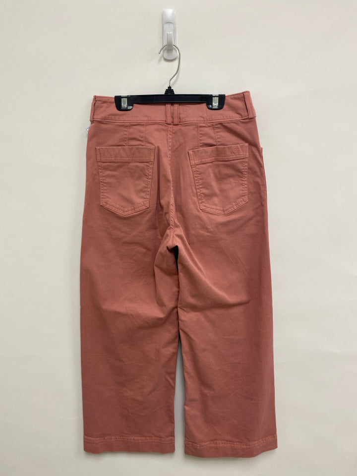 Pilcro Size 28 Coral Wide Leg Ladies Pants