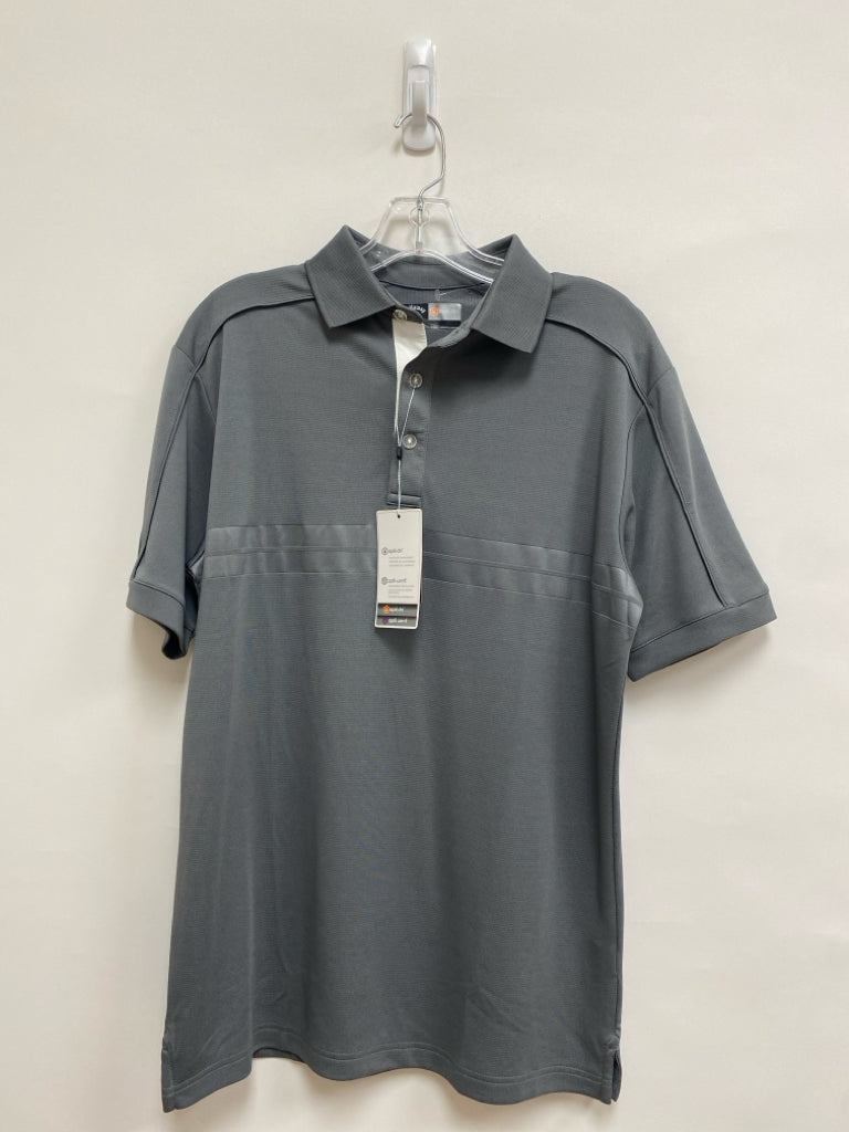 NWT Callaway Size S Gray Polo Men&