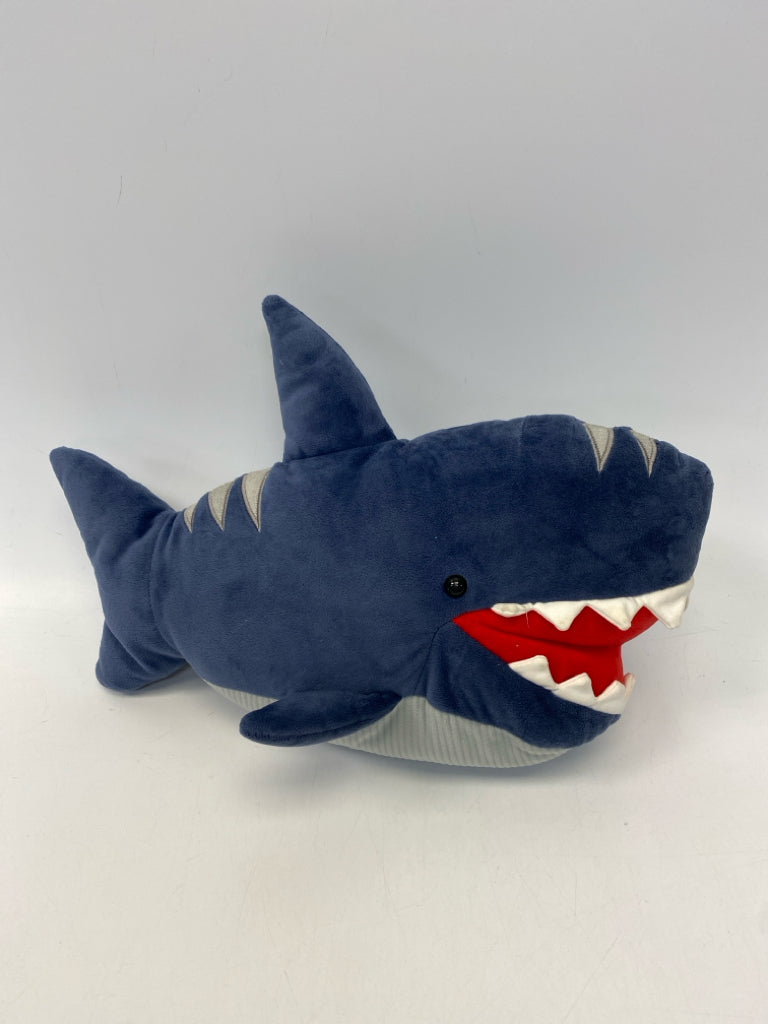 Dark Blue Gray/Red Stuffed Animal