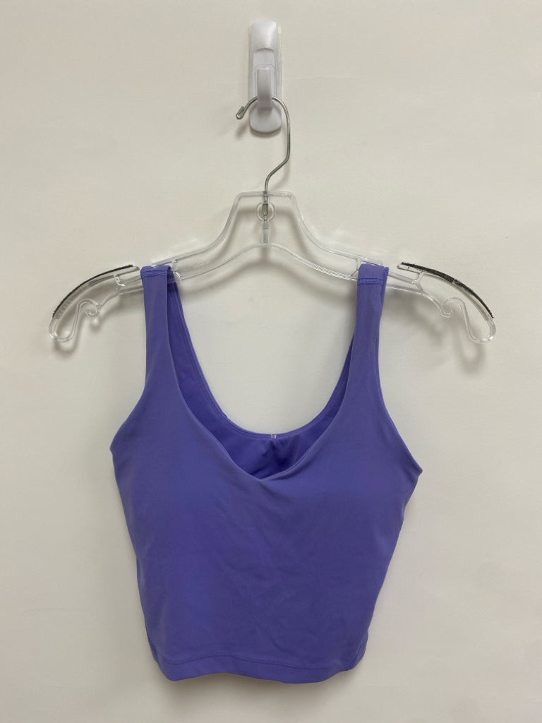Lululemon Size 2 Lavender Athletic  Bra