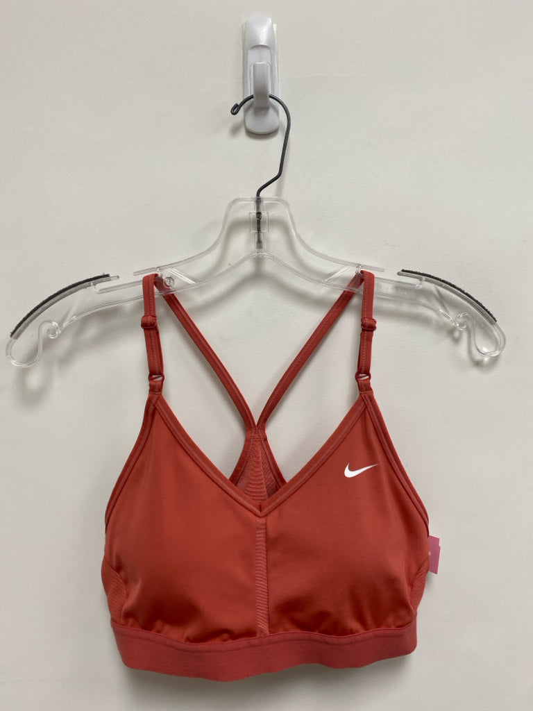 Nike Size M Coral Athletic  Bra