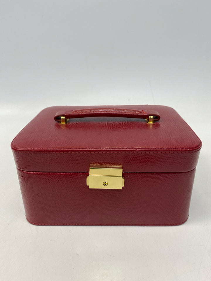Dark Red Jewelry Box