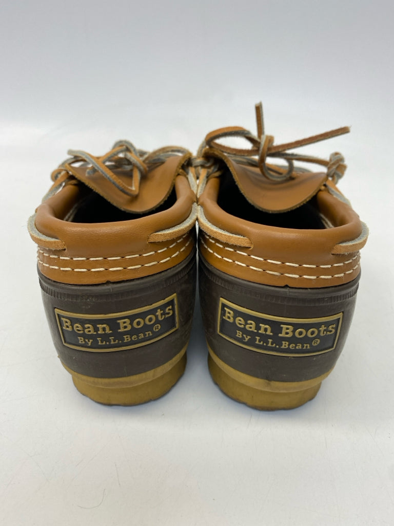 L L Bean  Size 7 Dark Brown Rubber Boots