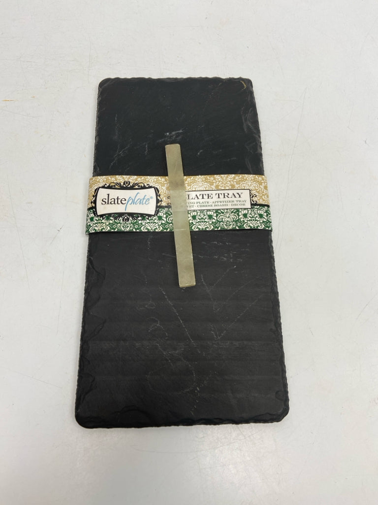 NEW Dark Gray Slate Serving Piece