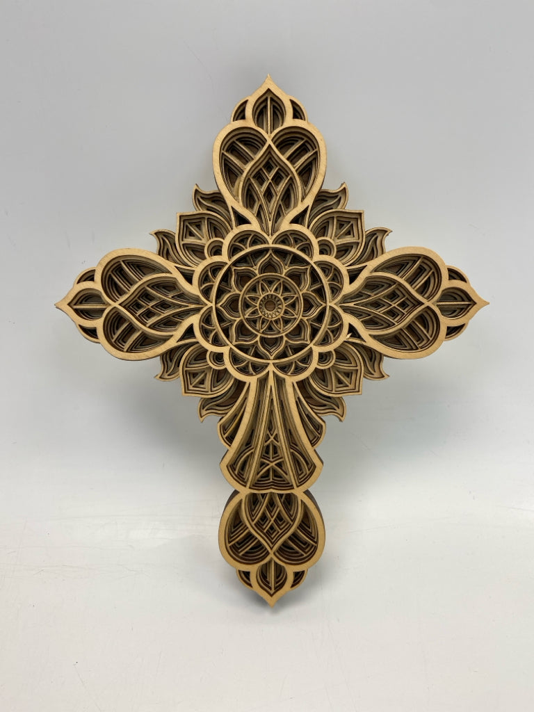 Brown Wood Wall Hanging