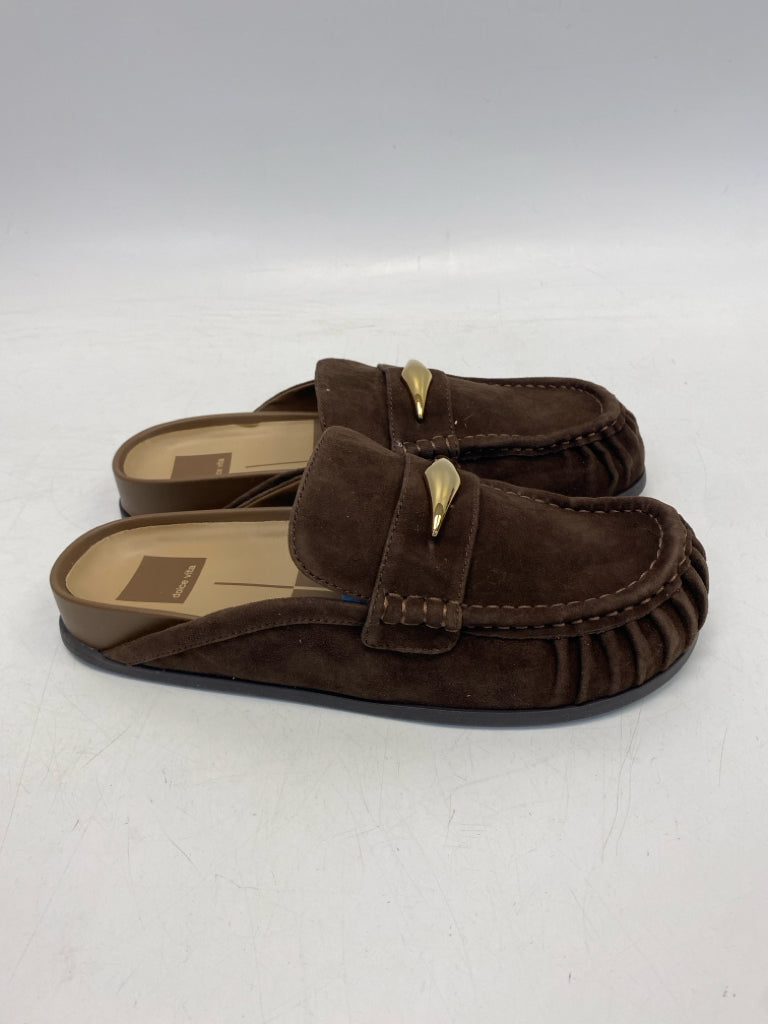 Dolce Vita US Shoe Size 7.5 Brown Suede Flats