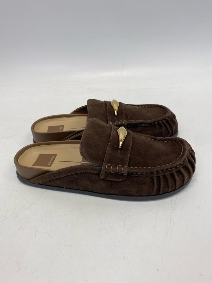 Dolce Vita US Shoe Size 7.5 Brown Suede Flats