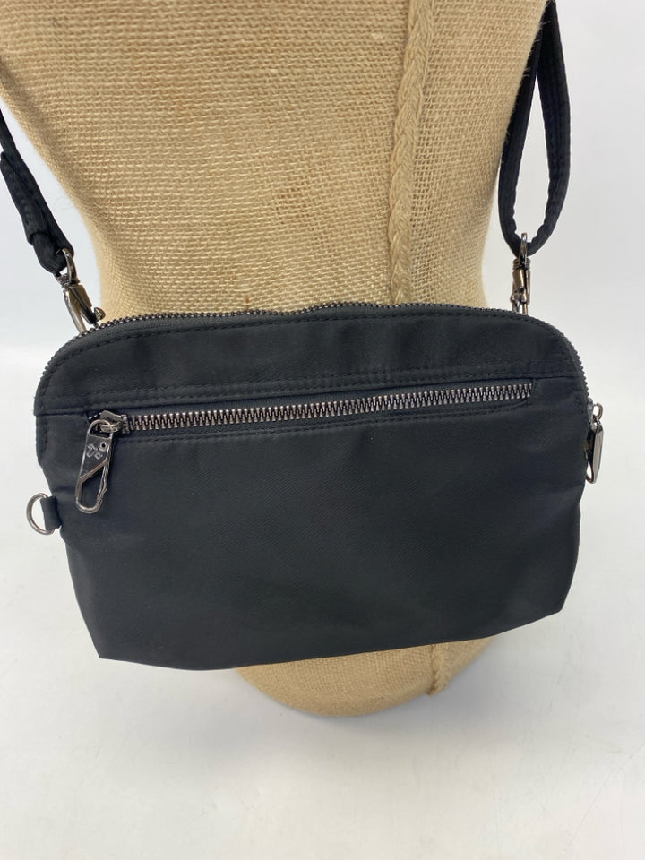 Travelon Black Nylon Crossbody