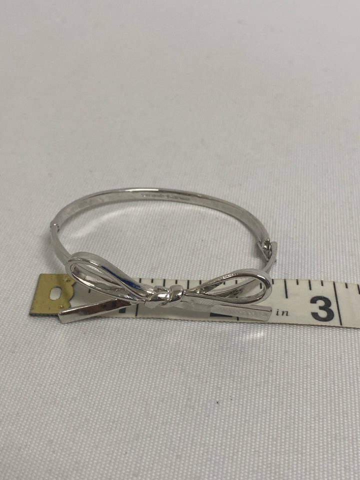 Kate Spade Silver Color Bows Bracelet