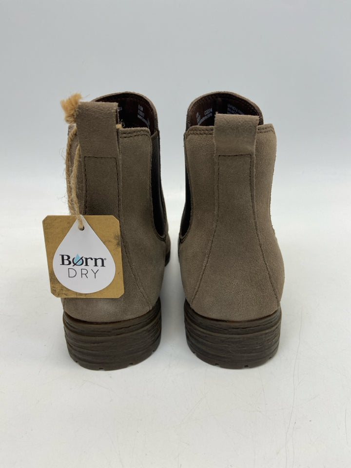 NWT Born  Size 9.5 Dark Taupe Suede Boots