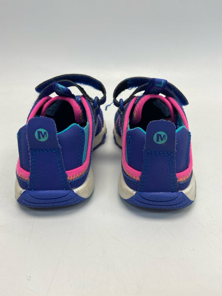 Merrell SIZE 13 Purple Aqua/Pink Girl&