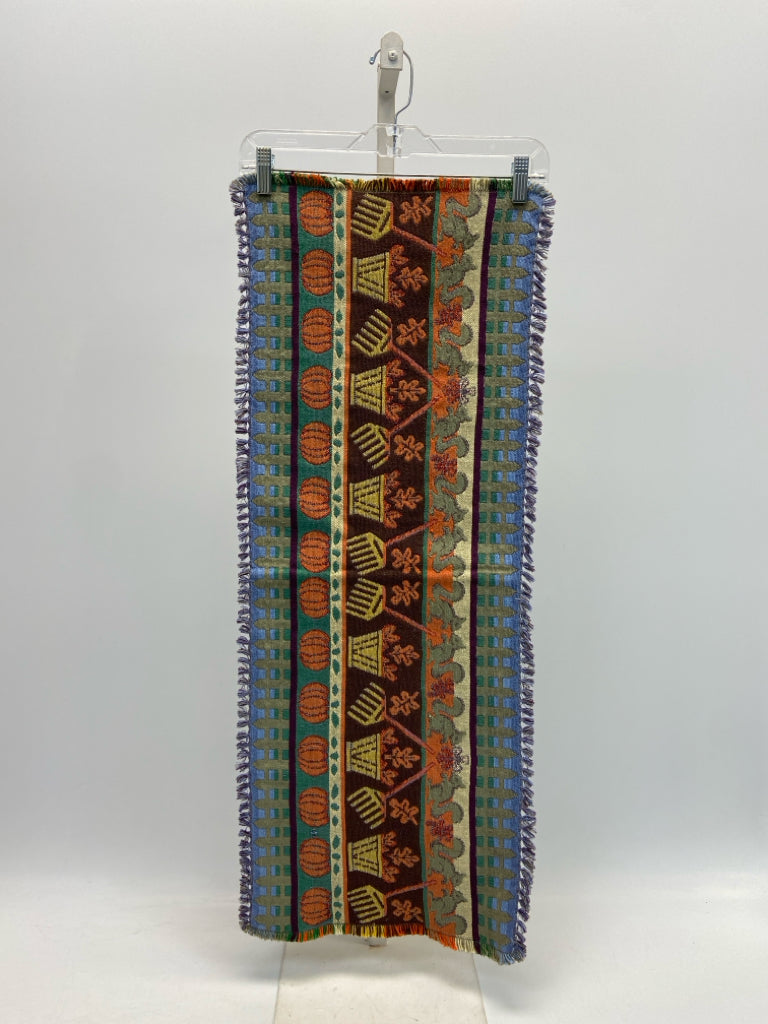 Brown Multi Color Fabric Fall