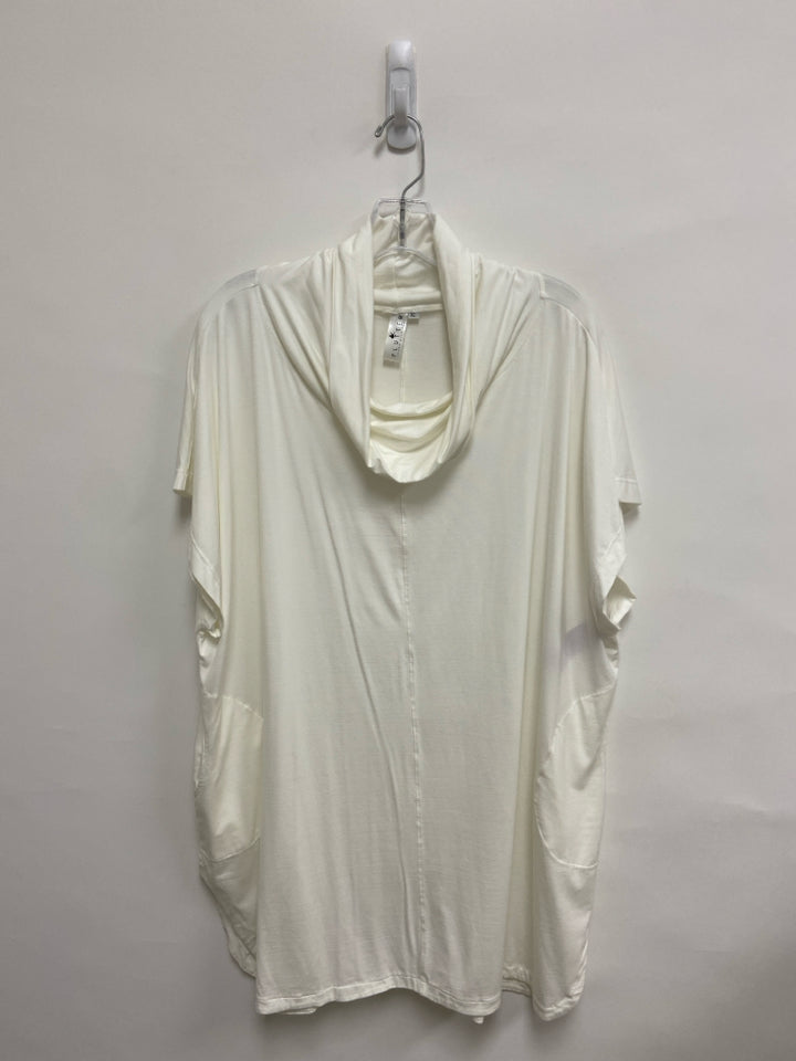 Size XL White Cowl Neck Ladies Top