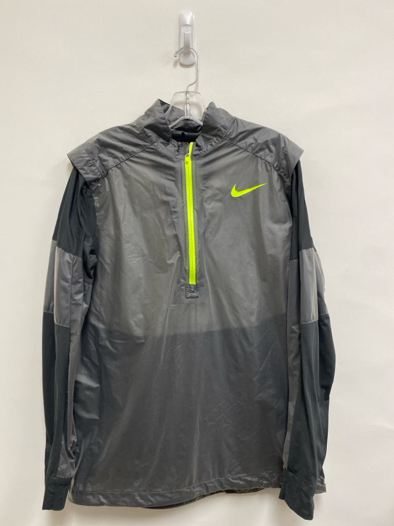 Nike Size M Gray Neon Yellow Men&