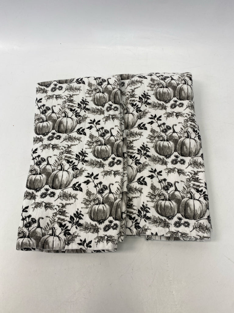 Black White Pumpkin Fall