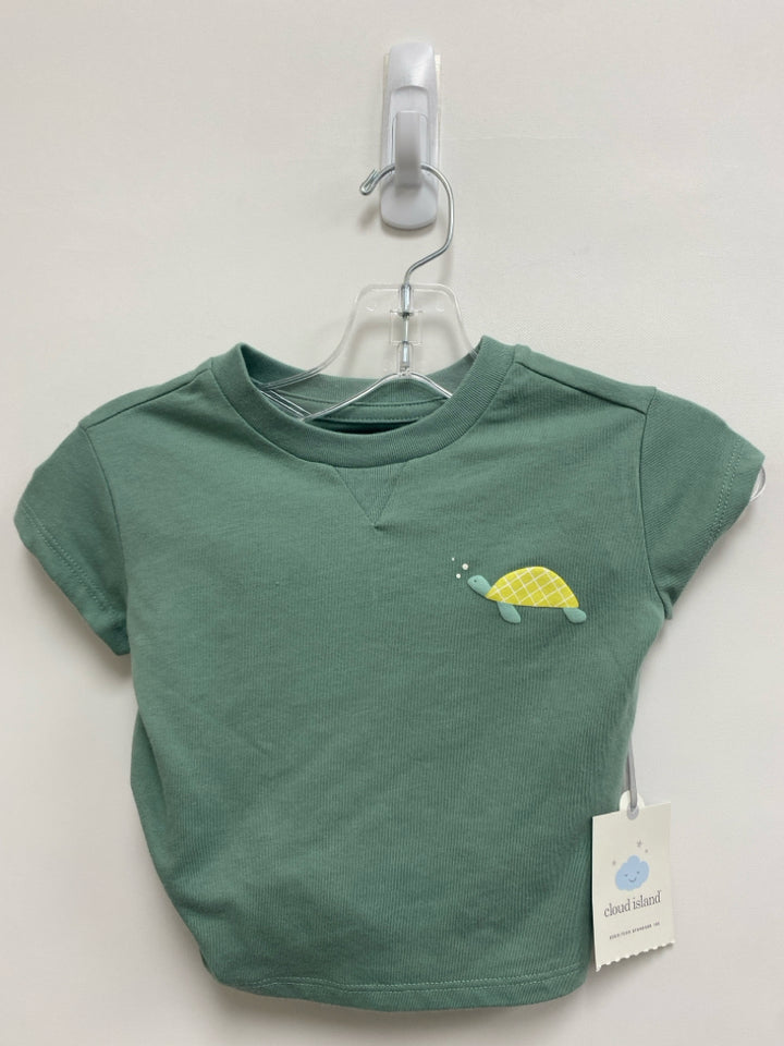 NWT cloud island SIZE 6-9M Green Girl&