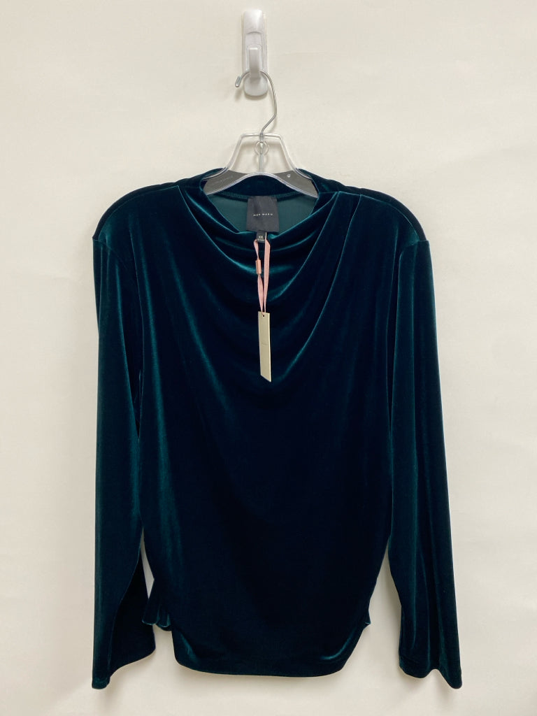 NWT Alex Marie Size XXL Dark Green Long Sleeve Plus Size Top