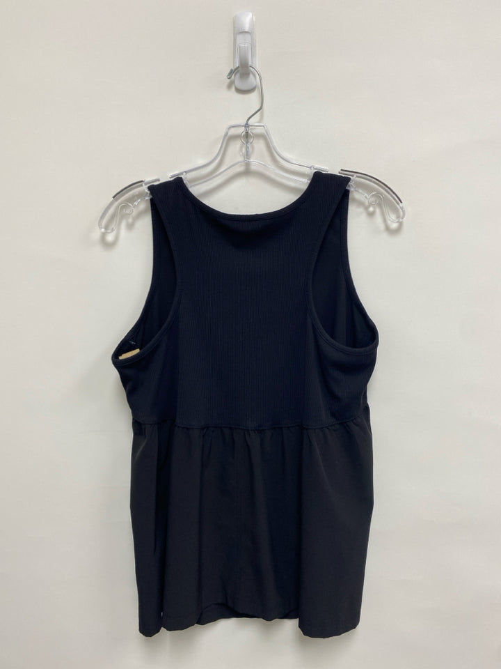 Athleta Size M Black Sleeveless Athletic Top