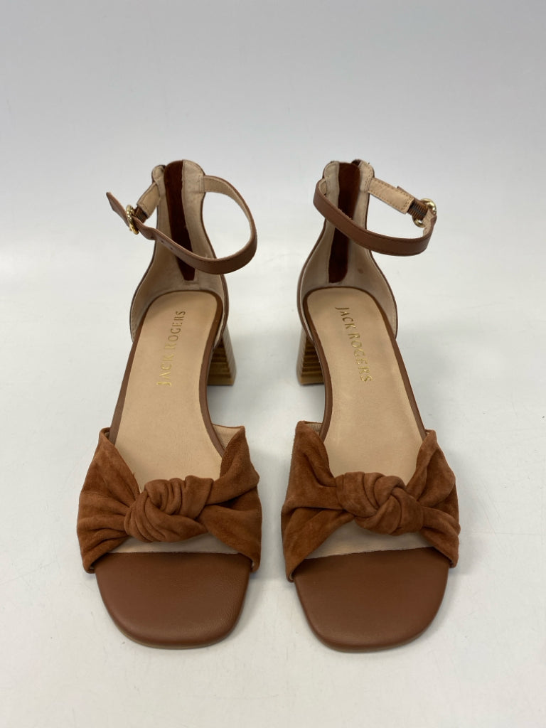 NWOT Jack Rogers  Size 8.5 Brown Knotted Sandals
