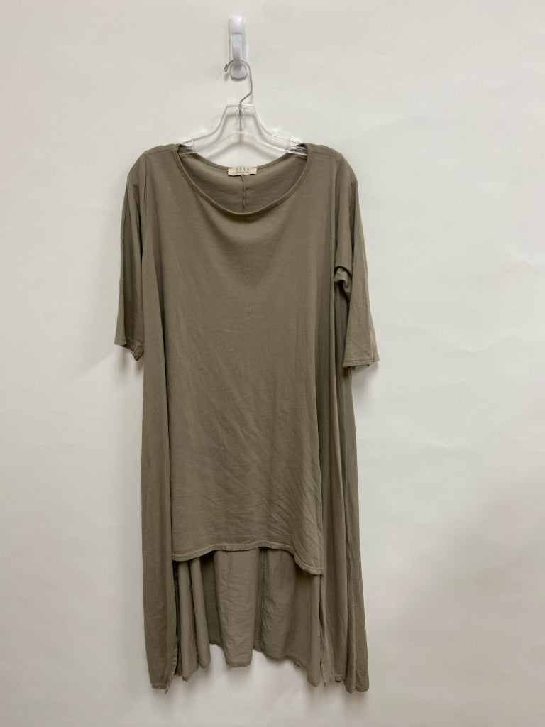 Saga Size OSFM Taupe Tunic Ladies Dress