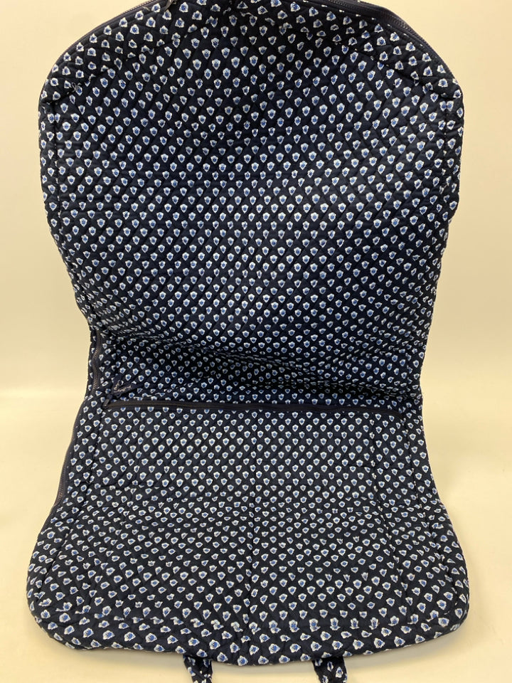Vera Bradley Navy Blue/White Garment Bag