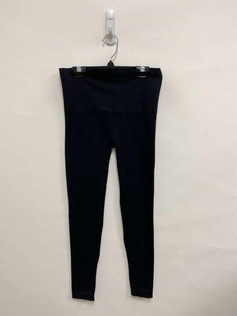 Spanx Size L Black Ladies Leggings