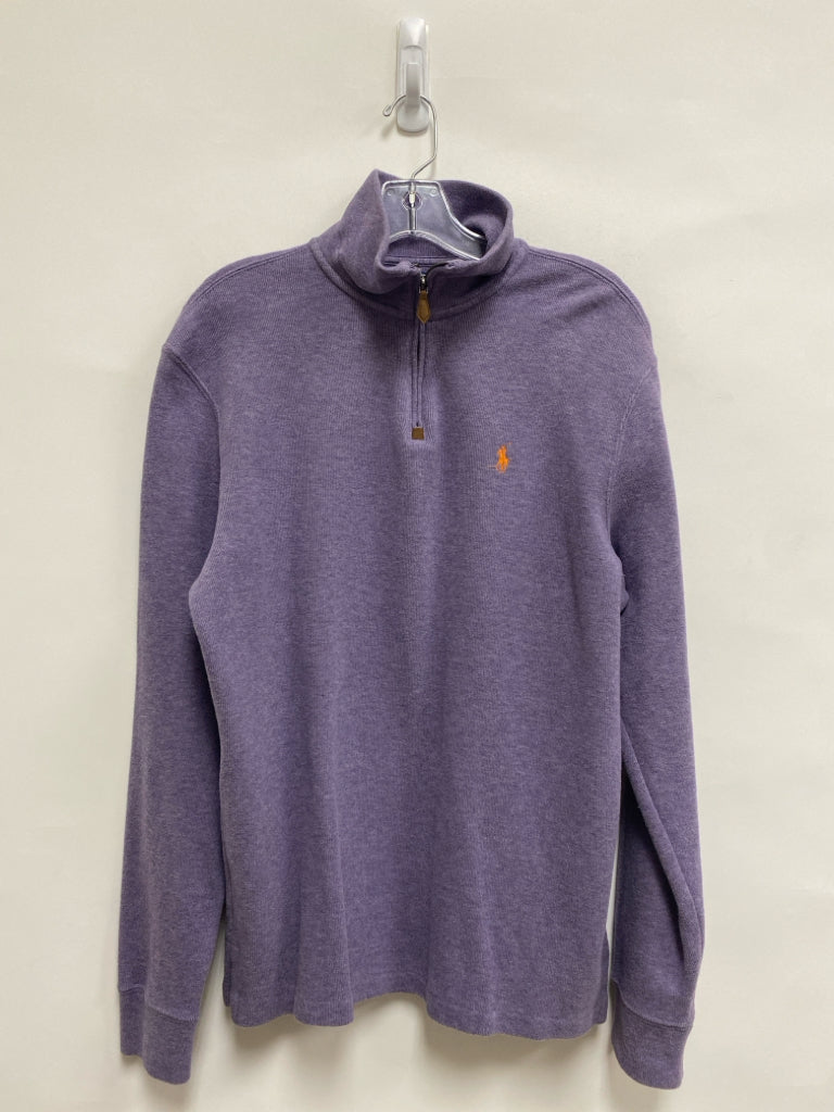 Polo Size M Lavender Quarter Zip Men&