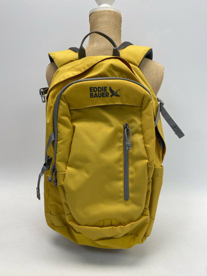 Eddie Bauer Yellow Gray Backpack
