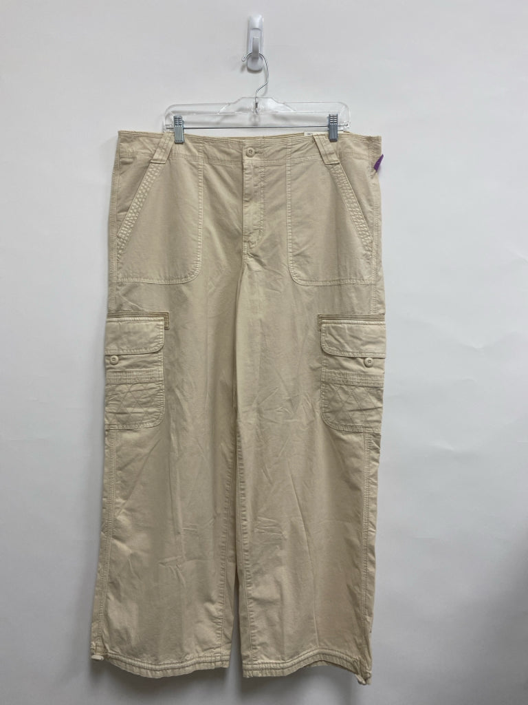 NWT American Eagle  SIZE  18 Beige Plus Size Pants