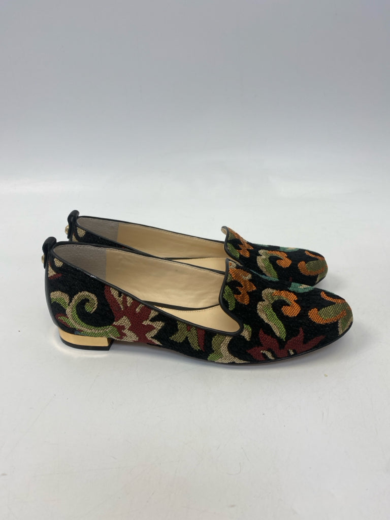 VINCE CAMUTO  Size 5.5 Black/Multi Flats