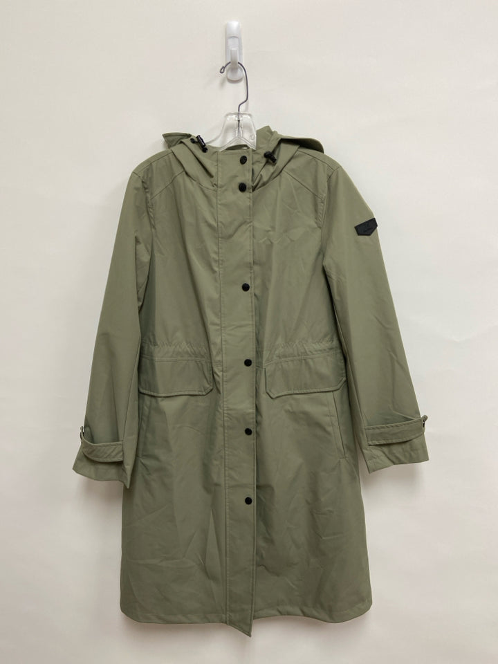 Sam Edelman Size S Olive Green Zip Down Hooded Ladies Jacket