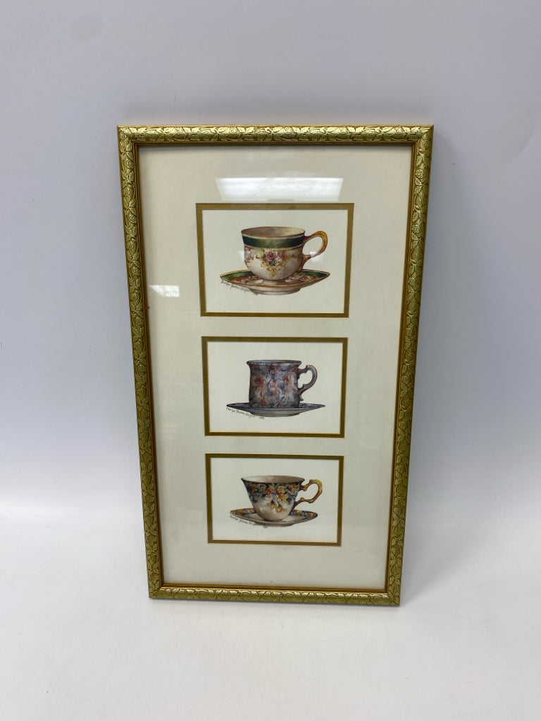 Multi Color Framed Art
