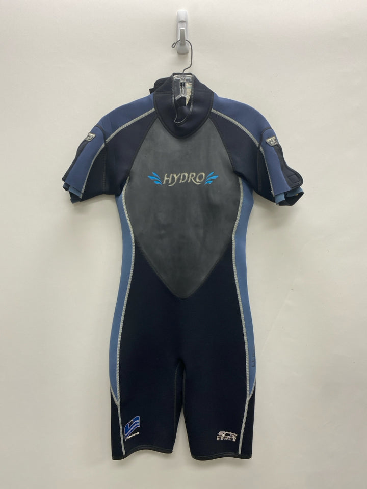 Size S Black Blue Ladies Swimwear